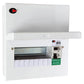 Lewden QFS-MX10R 8 Way Unpopulated Consumer Unit With 80A 30mA RCD