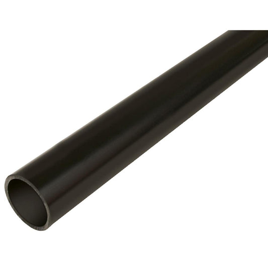 Univolt 20mm Black 3m PVC Conduit Length