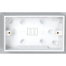 Deta Vimark 2 Gang 35mm Pattress Box - V1223