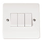 Click Mode 10AX 3 Gang 2 Way Light Switch - CMA013