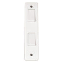 Click Mode 10AX 2 Gang 2 Way Architrave Switch - CMA172