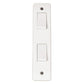 Click Mode 10AX 2 Gang 2 Way Architrave Switch - CMA172