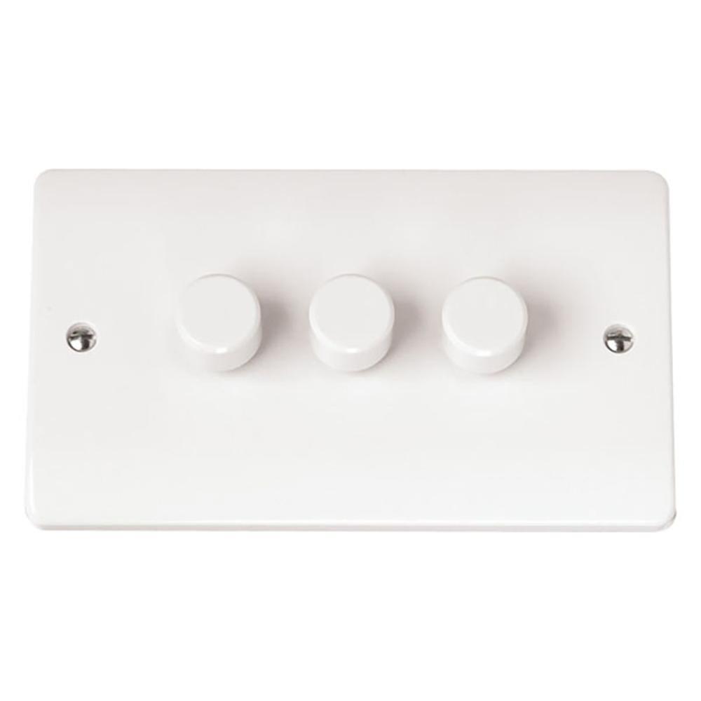 Click Mode 3 Gang 2 Way Dimmer Switch - CMA147