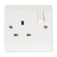 Mode 13A 1 Gang DP Switched Socket - CMA035