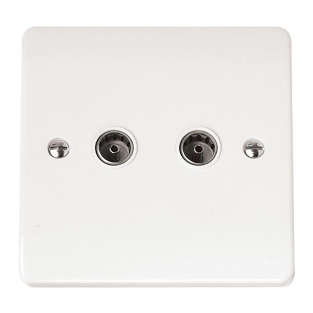 Click Mode Twin Coaxial Outlet - CMA066