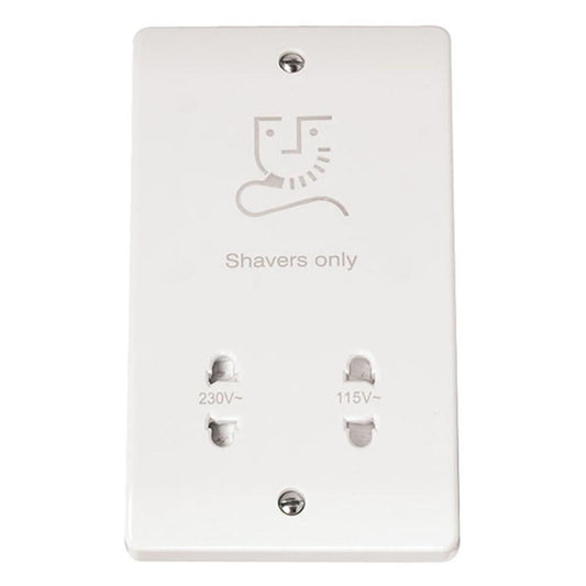 Click Mode Dual Voltage Shaver Socket - CMA100