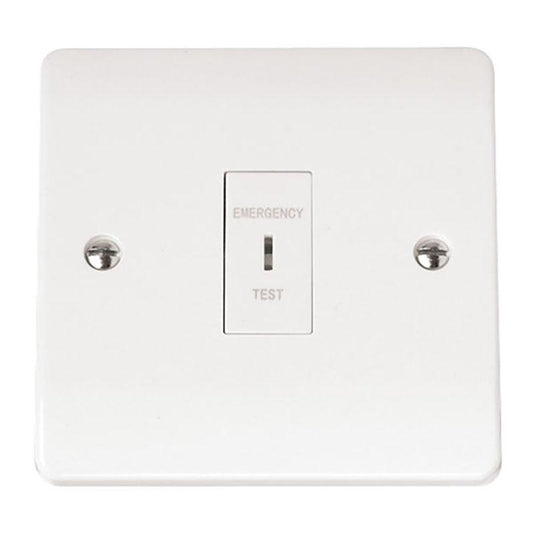 Click Mode 10AX 1 Gang 'Emergenecy Test' Key Switch - CMA110