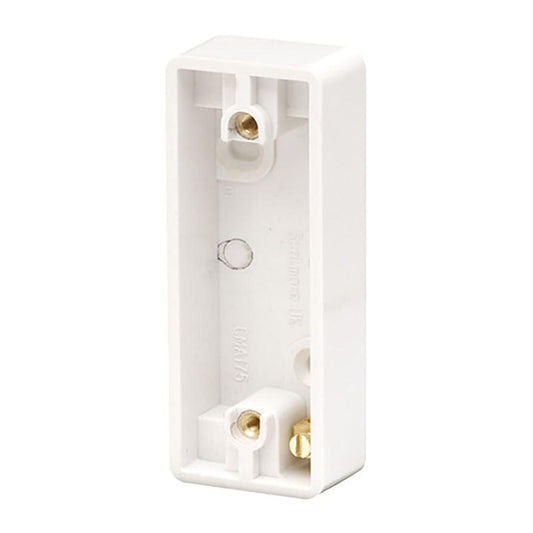 Click Mode 1 Gang 19mm Architrave Pattress Box - CMA175