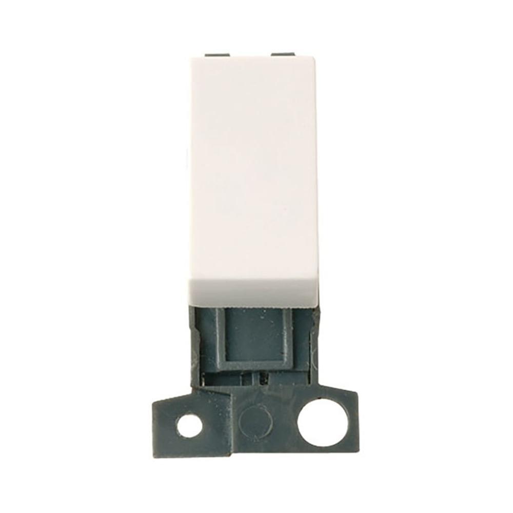 Click Minigrid MD018PW 10AX 13A Resistive Dp Switch Module - Polar White