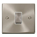 Click Satin Chrome 1 Gang Intermediate Switch - VPSC425WH