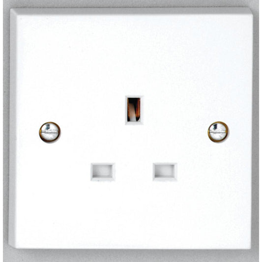 Deta Vimark 13A Single Unswitched Socket - V1206