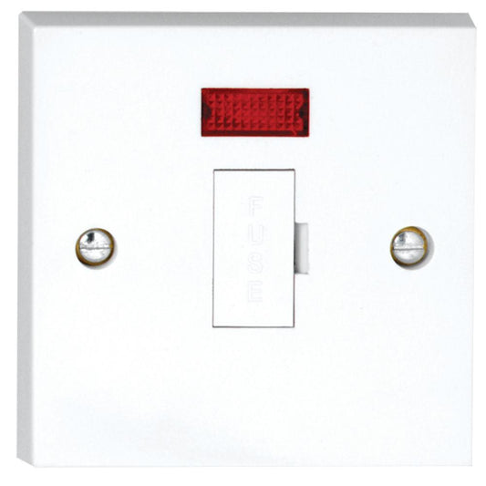 Deta Vimark 13A Unswitched Fused Spur with Neon - V1210P13