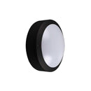 Kosnic KBHDDC3S65/E-BLK Circular Cast Bulkhead Plain Emergency Option Bla