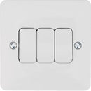Hager 3 Gang 2 Way Light Switch - WMPS32