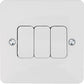 Hager 3 Gang 2 Way Light Switch - WMPS32