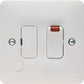 Hager 13A Switched Fused Spur With Neon & Flex Outlet - WMSSU83FON