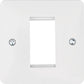 Hager WMP1EU Euro Style Accomodation Plate 1 Module