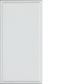 Hager Wmmb Single Blank Euromodule White