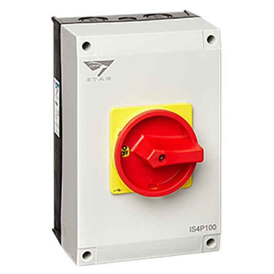 Stag IS4P100 100A 4POLE Rotary Switch
