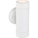 Globo 32004-2 Outdoor Up & Down 5W IP44 White Plastic Wall Light