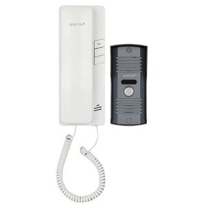 Esp Apkitao 1 Way Audio Only 2 Wire Door Entry Kit with Power Supply