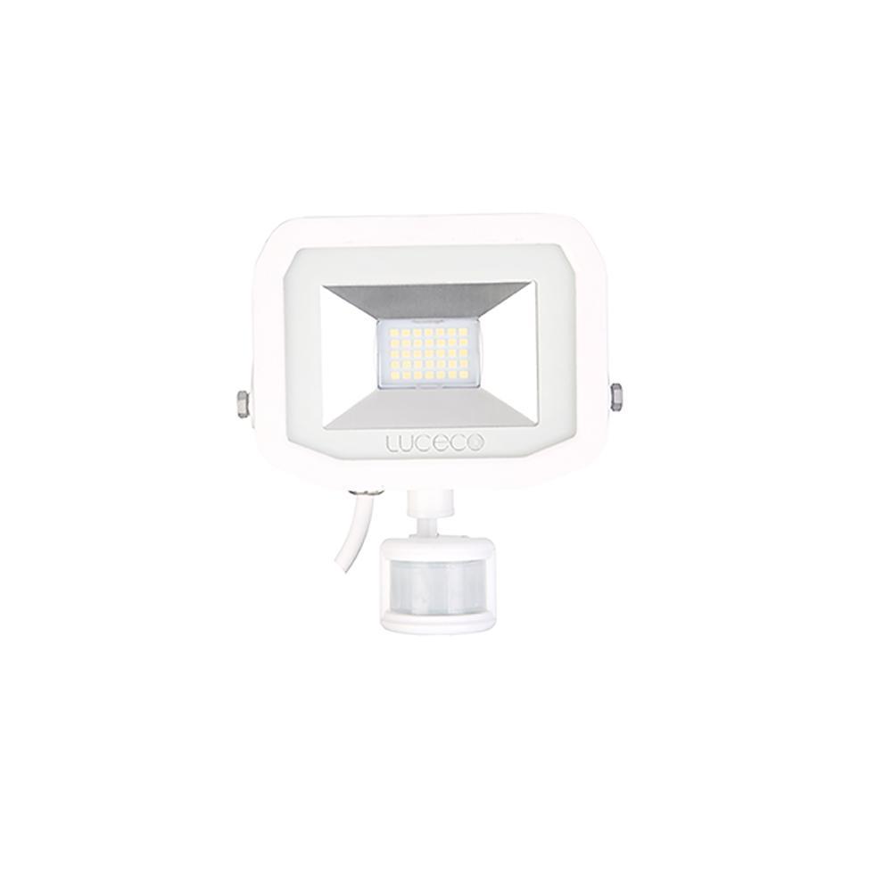 Slimline Guardian 8W Neutral White LED Floodlight with PIR - LFSP6W150