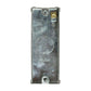 Click Essentials 1 Gang 25mm Deep Architrave Galvanised Steel K.O. Box (Deco Range Only)