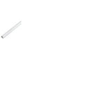 Floplast 21.MM X 3M PVC-U Overflow pipe White Plain Ended (OS01W)