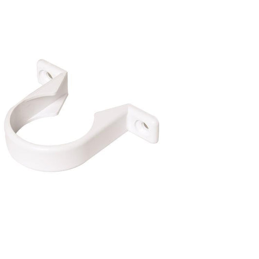 Floplast 40MM ABS pipe Clip White (WS35W) Pack Of 20