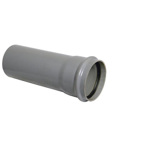 Floplast 110MM X 3M PVC-U pipe Grey Single Socket (SP3G)
