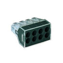 Wago 773-108 8 Way Push Wire Connector - Dark Grey - Box of 50