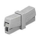 Wago 224-201 2 Way Inline Connector - Grey - Box of 50