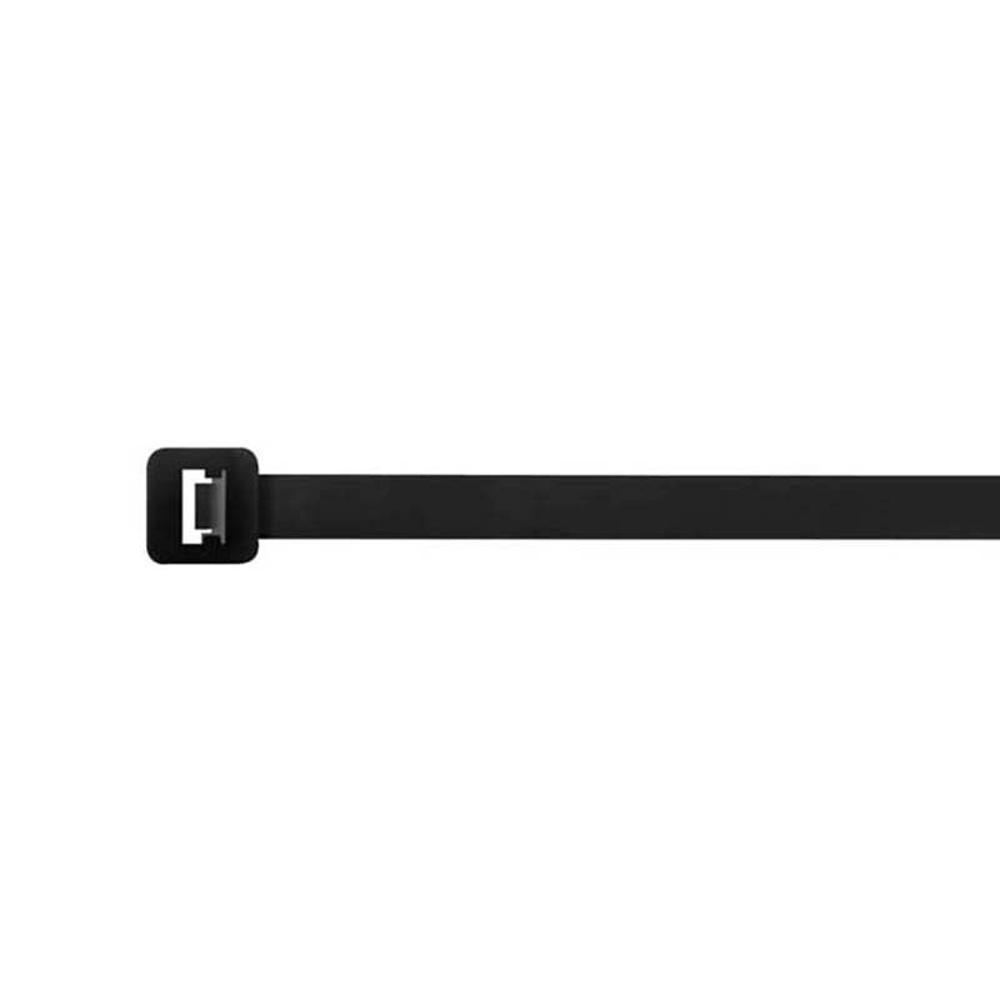 Unicrimp QTB165m 165mm X 2.5mm Cable Tie - Black - Pack Of 100