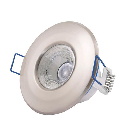 SCOLMORE Inceptor Nano5 4.8W LED Downlight Fixed Dimmable - Warm White - Satin Chrome
