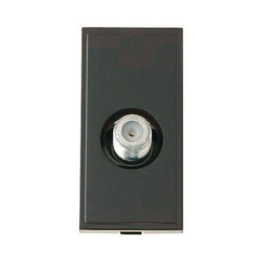 Click New Media MM405BK Single Female Satellite Module - Black