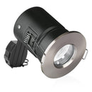 Enlite IP65 Rated Satin Nickel GU10 Downlight - EN/FD101SN