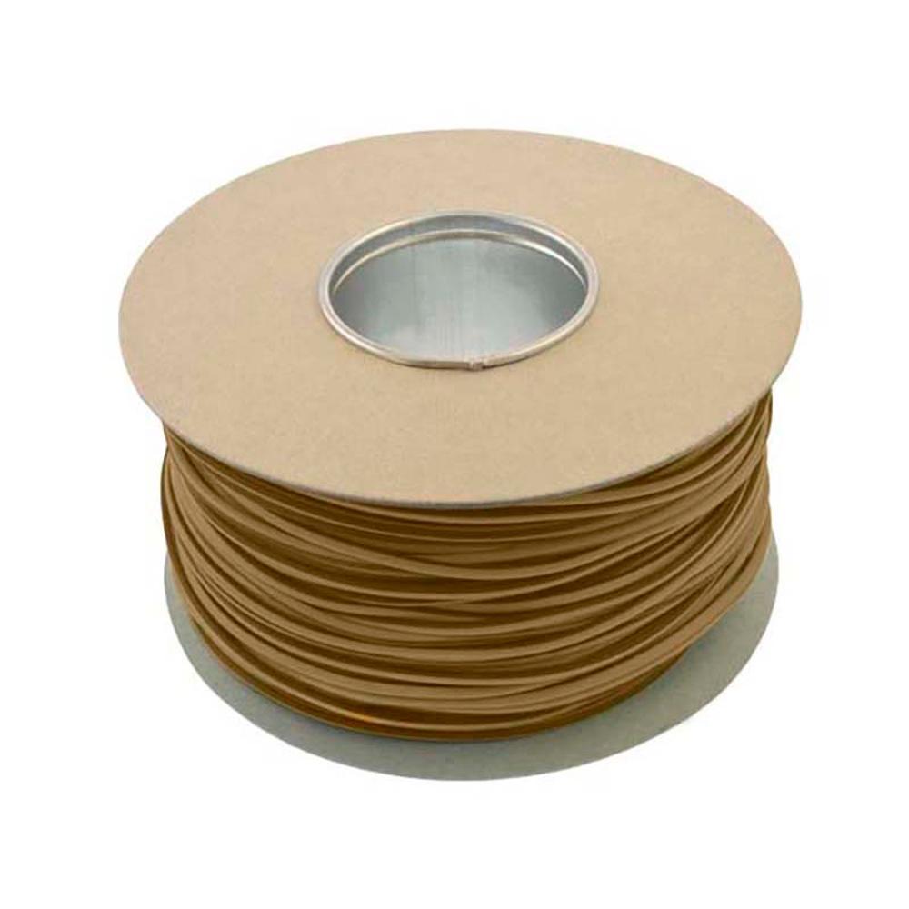 Unicrimp QES3BR 100m x 3mm Earth Sleeving - Brown