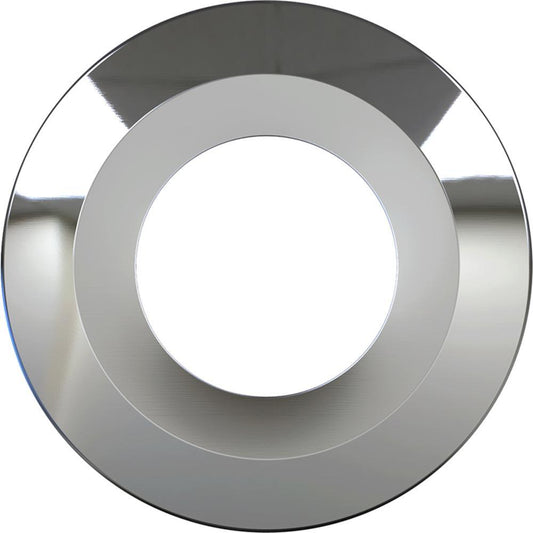 Luceco F Type Bevelled Bezel - Polished Chrome