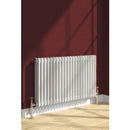 Windsor 3 Column Radiator Horizontal White 500 X 532mm