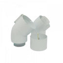 Elbow 45DEG DN60/100 Pp (2 Pieces)