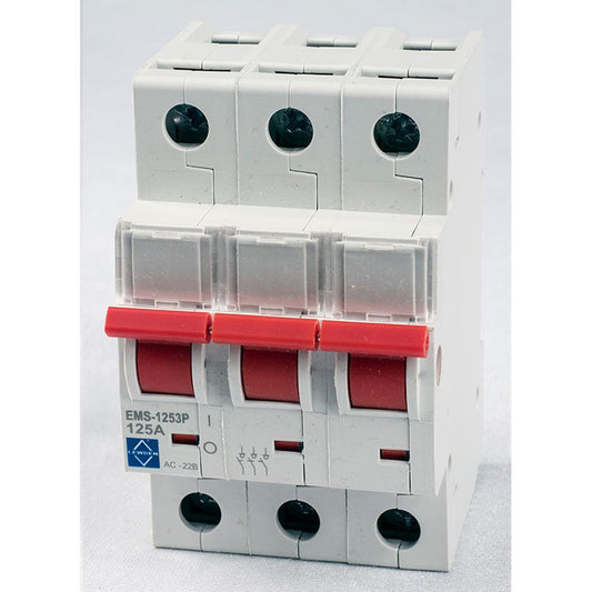 Lewden EMS-1253P 125A 3P Main Switch