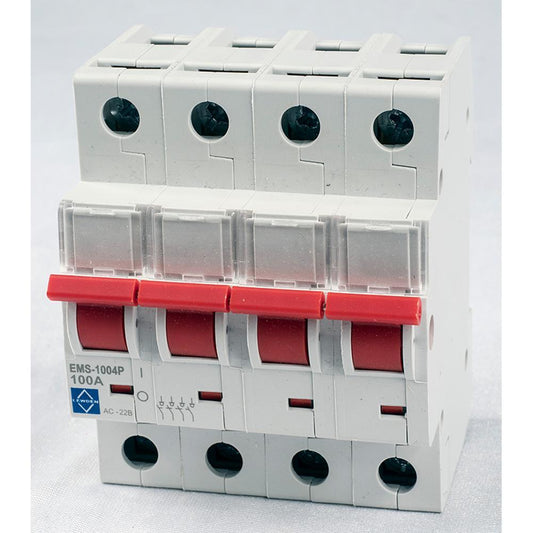 Lewden EMS-1254P 125A 4P Main Switch