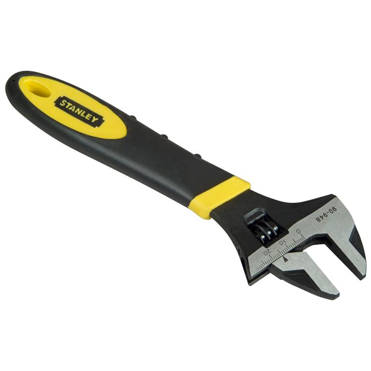 Stanley Adjustable Wrench 200mm/8in Card
