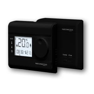 Neomitis Room Thermostat Seven Day Plus Radio Frequencey Black RT7RFBPLUS
