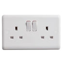 Deta Vimark Curve 13A Double Socket - VC1209S