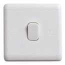 Deta Vimark Curve 10A 1 Gang 1 Way Light Switch - VC1202
