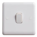Deta Vimark Curve 10A 1 Gang 2 Way Light Switch - VC1203