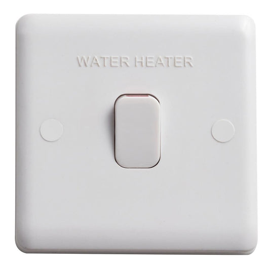 Deta Vimark Curve VC1390WH 20A Dp Switch Marked 'water Heater'