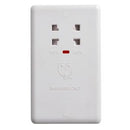 Deta Vimark Curve Single Isolated Coaxial Outlet - VC1264