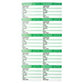 Industrial Signs IS2650SA Self Adhesive Write On Vinyl - Pass Test Labels - Large